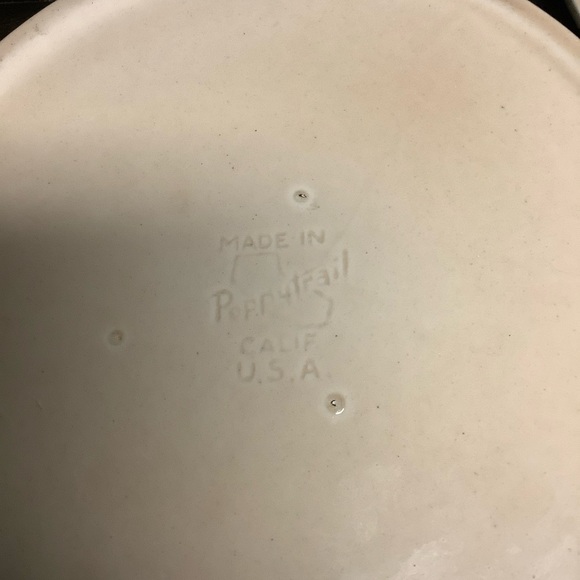 Vintage Poppytrail Cookie Jar Canister w/ Lid by Metlox Children Kids Playing - Picture 6 of 7